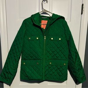 NWT J. Crew women’s puffer jacket Size Large